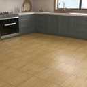 Yenhome 6"X36" Scratch-Resistant Vinyl Flooring Peel and Stick Flooring Waterproof Brown Wood Look Peel and Stick Floor Tile Bathroom Self Adhesive Floor Tile for Bathroom Bedroom (35Plank, 52.5Sq.Ft)