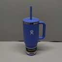 Hydro Flask Travel Tumbler with Handle, Lid and Straw - Insulated Stainless Steel in 40 Oz Cascade