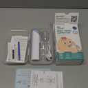 GROWNSY Aspirador nasal para beb, aspirador elctrico de nariz para beb, chupn de nariz para beb, limpiador automtico de nariz con 3 puntas de silicona, nivel de succin ajustable, funcin (Azul) (incomplete)