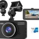 Dash Cam Front Car Camera, FHD 1080P Dashcam for Cars, Dash Camera with 32G SD Card, 24 Hours Parking Monitor, Night Vision, Loop Recording, G-Sensor, 3'' IPS Screen, 170Wide Angle