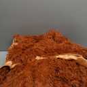 XeGe Fluffy Faux Fur Duvet Cover Queen Size, Luxury Shaggy Plush Burnt Orange Comforter Cover 1 PC, Soft Furry Fuzzy Velvet Terracotta Bedding with Zipper Closure for Bedroom (Queen, Burnt Orange)