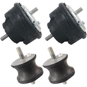 3PCS Engine Transmission Motor Mounts Set Kit for BMW 1997-2006 318i 320d 320i 325i 330i M3 Z3 Z4 2.2i 2.8i 3.0i 3.2 1990-1998 320i 323i 328i M3 2.2 2.8 3.0 3.2 OE: 22116779970 22116779971