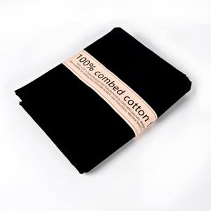 5 Yard Black Cotton Fabric,Natural Cotton Poplin Fabric by The Yard, 59 Inches Wide 100% Cotton Fabric,Soft Embroidery Muslin Quilting Material for Sewing Material Apparel Cloth