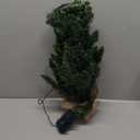 Tabletop Christmas Tree Artificial 24 inches Prelit Battery Operated Timer Light Up Green Xmas Tree for Table Desk Home Christmas Decorations