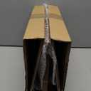 XYJ Extra Large Magnetic Knife Block Acacia Wood Knife Set Holder Stand With Stronger Magnetic Strip Kitchen Knives Storage Rack Organizer Tools No Drilling (15.5*8.7 inch, dark wood color)