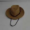 FURTALK Womens Mens Wide Brim Straw Panama Hat Fedora Summer Beach Sun Hats UPF Straw Hat for Women (Medium-Large, Khaki/Brown)