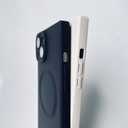 Designed for iPhone 15 Case Silicone Compatible with Magsafe, Camera Lens Protector, Military Grade Shockproof Protective, Rectangle Magnetic Phone Case for iPhone 15 Black