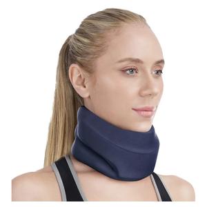 Neck Brace for Sleeping - Cervical Collar Relief Neck Pain and Neck Support Soft Foam Wraps Keep Vertebrae Stable for Relief of Cervical Spine Pressure for Women & Men Prussian Blue Medium Size