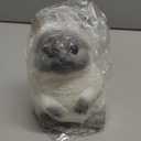 YJPPDD Big taba Squishy Cat, Handmade Squishy Cat for Adult/ Kids, Stress Relief, Cute & Soft Cat Design, Perfect Squeeze Toys Gift for Relaxation and Fun - Dress Up Your Own Squishies Cat(Siamese)