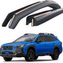 Goodyear Shatterproof in-Channel Window Deflectors for Subaru Outback 2020-2025, Rain Guards, Window Visors for Cars, Vent Deflector, Car Accessories, 4 pcs. - GY008142