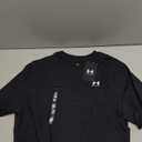 Under Armour Girls Rival Short Sleeve T Shirt (Large, (001) Black / / White)