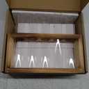 2pcs Desktop Glass Plant Propagation Station with 10 Test Tubes in Wooden Stand - Hydroponic Plants Cutting Office Home Decoration and Garden Decor Terrarium (10 Tubes)