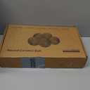 Skyflame Ceramic Fireplace Balls, 3 Inch, Gray, Set of 15 Round Fire Stones Set for Indoor and Outdoor Fire Pits or Fireplaces Accessory