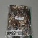 Yangest Neutral Floral Pillow Cover 12 x 20 Inches, Vintage Chenille Rectangle Throw Pillow Cover Soft Decorative Farmhouse Accent Couch Pillow Cover for Living Room Bedroom, Coffee Brown