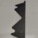 Stainless Steel Stove Gap Covers (2PCS), Stove Gap Filler for Kitchen Oven Counter Side Gap, Range Trim Kit, Easy Clean and Heat Resistant, Adjustable Length 13.8" to 27.5" 1