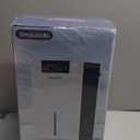 KeepGlad Dehumidifier, 98OZ Dehumidifiers for Home(1000sq.ft), Humidity Display Dehumidifier for Basement Bathroom Bedroom, Auto Shut Off, Washable Filter, Drain Hose, Timer, 7 Ambient Lights, Khaki