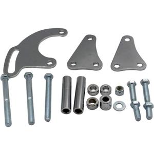 Chrome LWP Power Steering Pump Bracket Compatible for Saginaw GM BBC BB Chevy 454