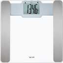Taylor Digital Glass Body Composition Scale, Bathroom Scale for Weight, Measures Fat, Water, and Muscle Mass, Athlete Mode, 6-User Recognition, 400 lb Capacity, Clear