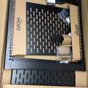 Tecmojo 20U Open Frame Network Rack for IT & AV Gear, AV Rack Floor Standing or Wall Mounted,with 2 PCS 1U Rack Shelves & Mounting Hardware,Network Rack for 19" Networking,Audio and Video Device