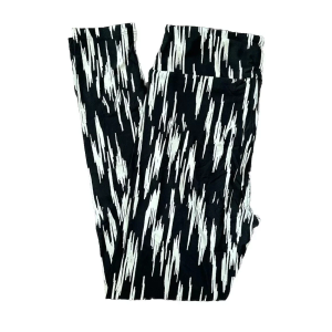 TC Lularoe Leggings Animal Print Zebra Black White Size 12-18