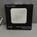 Wyze Smart Scale X - Digital Bathroom Scale for Body Weight, BMI, Body Fat, Muscle Mass, Heart Rate Monitor | ITO Glass & LED Backlight | Batteries Included, 400 lbs (White)