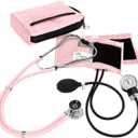 Prestige Medical Aneroid Sphygmomanometer/Sprague-Rappaport Kit, Pastel Pink