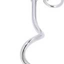 Dog Tie Out Stake, Dog Yard Leash and Stake Dog Leash Tent Ground Anchor Screw Dog Cable Runner and Metal Hooks Dog Stakes for Outside for Yard Beach Outdoor Camping (5mmx5m (5mmx5m /0.2inx16.4ft Double Zinc Alloy Hook+9x40cm)