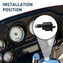 Ignition Switch Housing Fits for Harley Touring Street Electra Road Glide Road King 2006-2013 Replace 71572-06