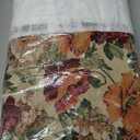 SUTAVIA Rectangle Ruffle Tablecloth Vintage Floral Table Cloths Washable Table Cover Decorative Table Top for Home Holiday Party Kitchen Dining Table (White Lace, 60"x104")