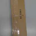 Curtain Rods for Windows 48 to 84 Inch(4-7 Feet),Black 1'' Diameter Drapery Rods with End Cap Style Design,Modern Adjustable Heavy Duty Curtain Rod,Size:36''-88''