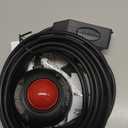 DEWENWILS Christmas Extension Cord with Multiple Outlets, 12 FT ON/Off Foot Switch Power Cord, Angled Flat Plug, 2-Prong 3 Outlets, 16/2C, Black, ETL Listed