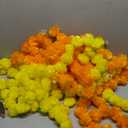 Tigeen 24 Pcs 5 ft Long Strands Faux Artificial Marigold Flowers Garland for Wedding Party Mantle Decoration Faux Garlands Wedding Garland Diwali Decoration for Home Christmas (Orange,Yellow)