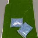 Ecmln 8 Pcs Cardboard Diorama Kit Includes Diorama Box for Display Artificial Grass with Double-Sided Tapes Blue Sand Ideals for DIY Crafts