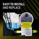 TRICO Spray Automotive Replacement Windshield Washer Pump (11-529) Fits Select Chrysler, Dodge, Ford, Jeep, Land Rover, and Lincoln Model Years