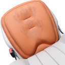 Comfort Dreamcatcher Car Seat Cushion Non-Slip - Relaxing, Optimal Support & Posture for Long Drive (Single Seat (Cognac Brown))