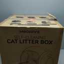 Meowant Automatic Self Cleaning Cat Litter Box with APP Control, Odor Free, Cat-Safe Anti-Stuck Technology, Larger Space & Low Entry for Multiple Cats, Kittens & Senior Pets