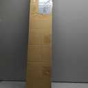 CHICOLOGY 2" Cordless Faux Wood Blinds, Room Darkening Smooth PVC Window Blinds, Cordless Lift, Light Control and Privacy, Inside/Outside Mount, Moisture Resistant, Basic White, 35.75" W x 60" H