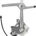 BOXI 741-844 Front Driver Side Power Window Regulator with Motor Fit for Chevrolet Blazer S10 for GMC Sonoma Jimmy Bravada /12543987 15043152 15128149