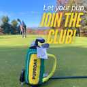 Golf Dog Toy  Funny Dog Christmas & Birthday Gift with Squeaker Rope & Crinkle, Fun & Interactive Puppy Present & Stocking Stuffer