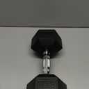 Amazon Basics Rubber Hex Dumbbell Hand Weight, 30 Lbs 