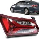 LED Tail Lights Compatible with Chevy Malibu 2019 2020 2021 2022 Outer Rear Taillight Assembly Brake Lamp Left Driver Side Replace 84595944 GM2804143