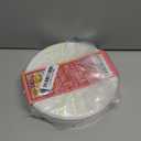 Nordic Ware 8-Inch Lunch Plate, Set of 2, White, Microwave Safe Polypropylene