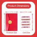 2 x Funny Valentines Day Card for Husband, Cheeky Husband V-Day Card from Wife, Every Day Is Valentines When You Have a Wife Like Me (#002)