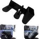 3-in-1 Side-Mounted Cup Organizer for Ninja Slushie Machine FS299/FS300/FS301,Side-Mounted Holder for Cups, Lids & Straws,Storage Accessories for Ninja Slushie Machine (Black)