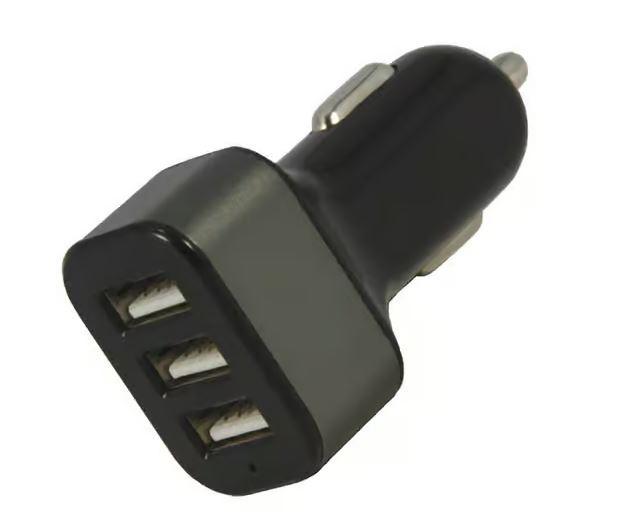 Set Of 2: FM Transmitter And Fast Charge Car Charger; USB Fast Charger Car Charger