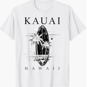 Kauai Hawaii Surf Vintage Surf Surfer T-Shirt