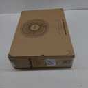 HOLMES 12" Table Fan, 75° Oscillation, 3 Speeds, 15° Adjustable Head Tilt, Ideal for Home, Bedroom or Office, White