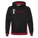 Outerstuff Mens FIFA World Cup Premium Fleece Hood, Black, Small