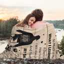 Dad Gifts from Son, Birthday Gifts for Dads Blanket 60"x50", Best Father Gift, Bonus Dad Gift Ideas for Father's Day Valentine's Day Anniversary Christmas, to My Dads Throw Blankets (Beige)