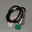 Stanbroil 48 Inch 10 PSI High Pressure Propane Adjustable Regulator Valve Hose Assembly - QCC1 x 3/8" Flare Swivel Fitting